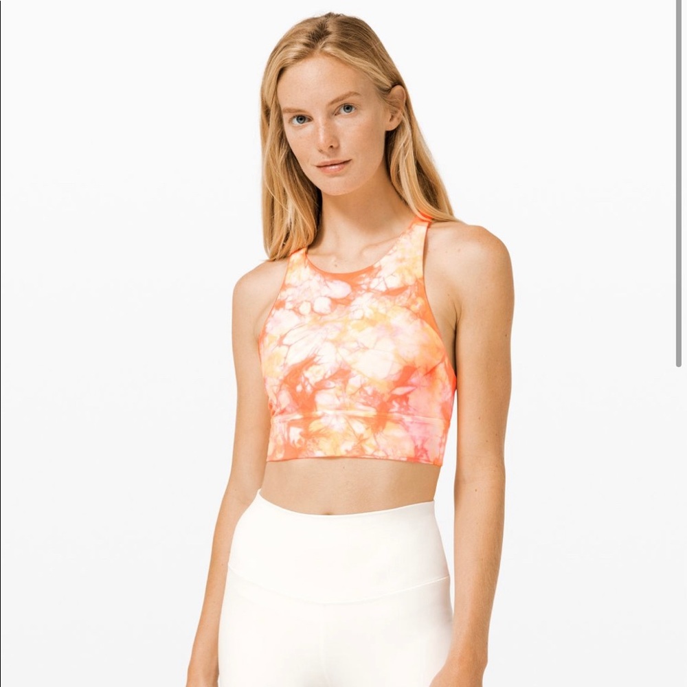 Lululemon High Neck Longline Energy Bra